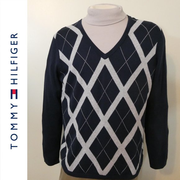 Tommy Hilfiger Other - NEW💕TOMMY HILFIGER Cotton V-Neck Pullover Sweater